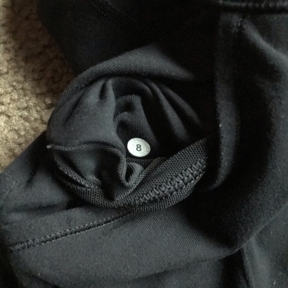 Lululemon Exquisite Trouser Crop Sz 8 In Black - Picture 7 of 7